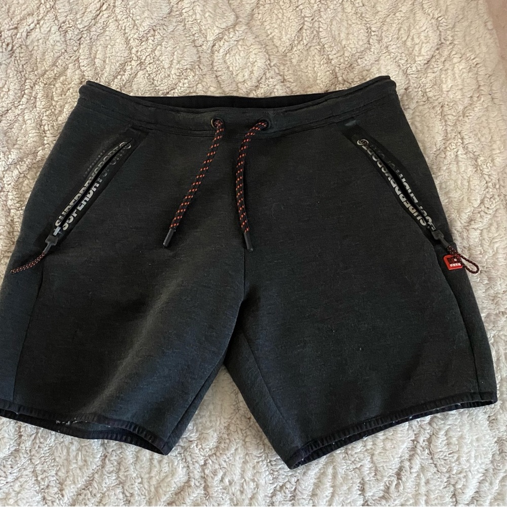 Superdry Sport Core Gym Tech Shorts Black